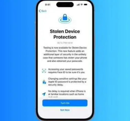 天台苹果授权维修店分享被盗设备保护功能开启方法 